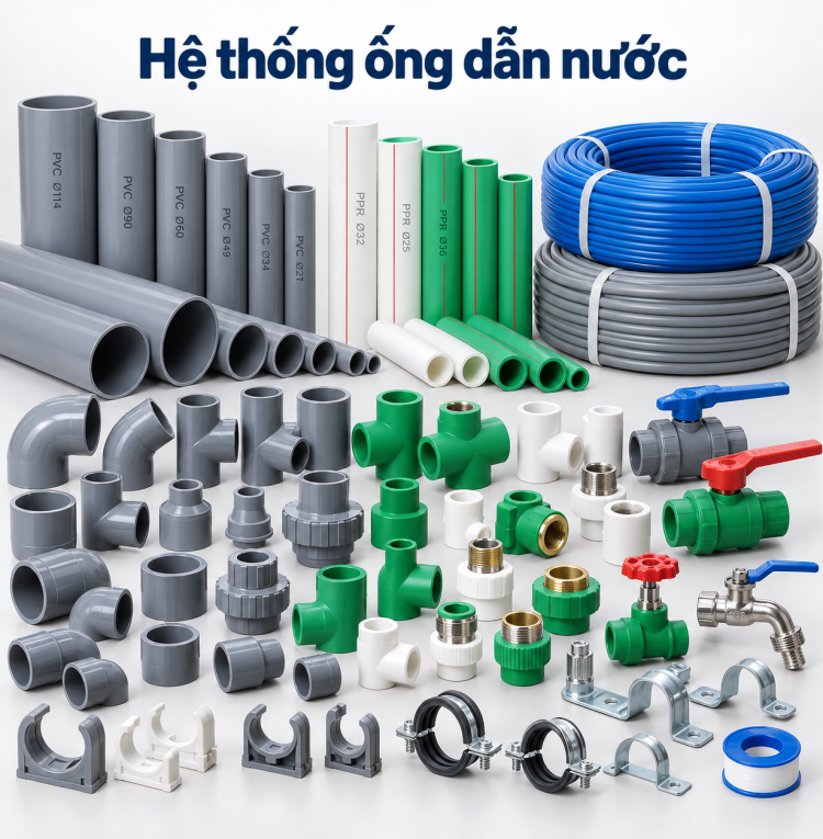 Hệ Thống Thiết Bị Ống Dẫn Nước